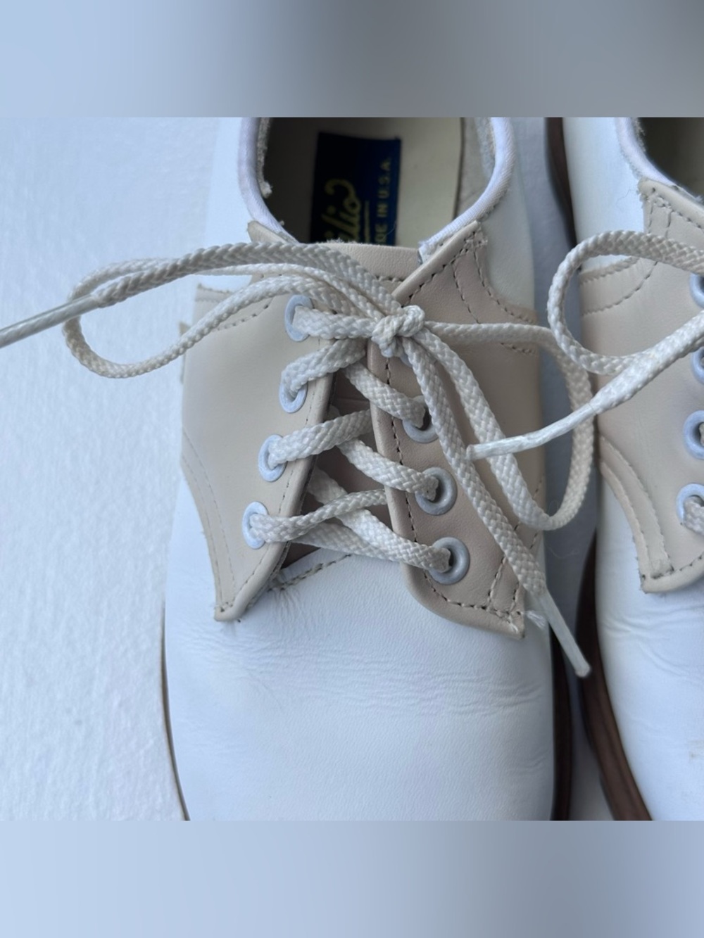 Amilio Kid's Leather Saddle Oxford Shoe size 10 Toddler - Picture 3 of 12